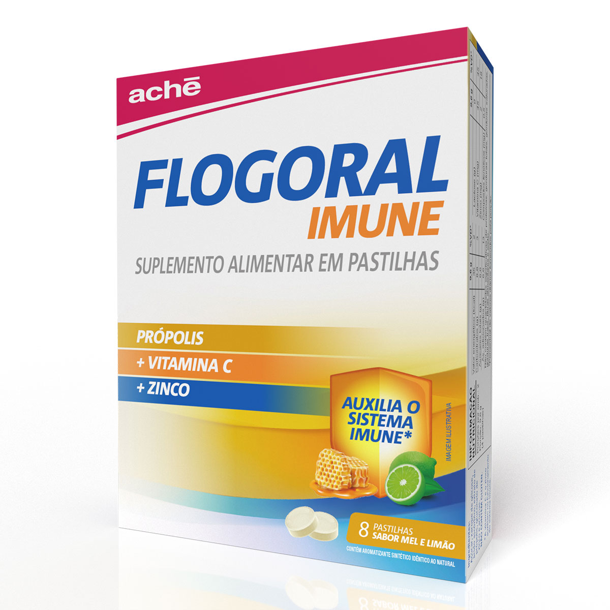 FLOGORAL IMUNE PASTILHA